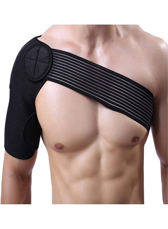Tima Shoulder Support Brace for Women and Men - 100% Adjustable Shoulder Sling for Torn Rotator Cuff, Stability and Compression Sleeve – Immobilizer Strap - Image 1