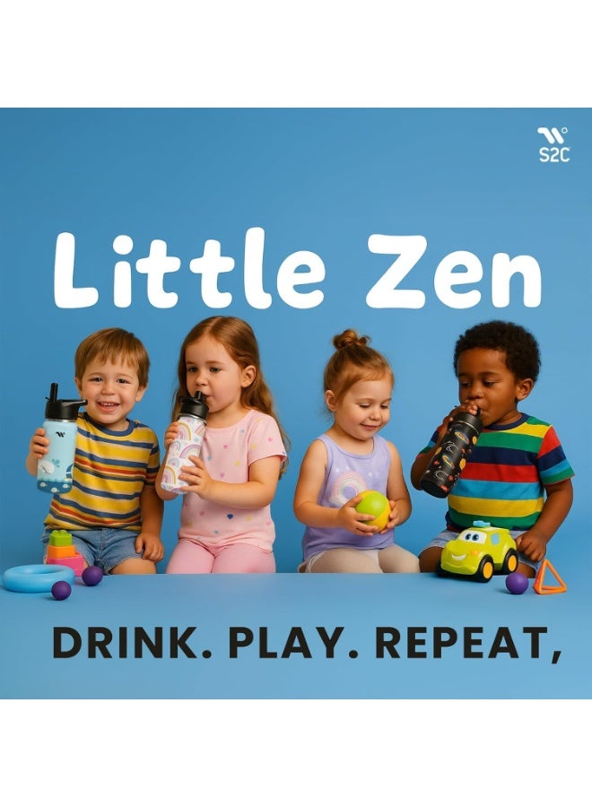 S2C - Kids Water Bottle for School - 550ml Stainless Steel, Leakproof, BPA-Free, Insulated for Hot & Cold Drinks, Perfect for Boys & Girls, Durable, Safe & Eco-Friendly - Image 5