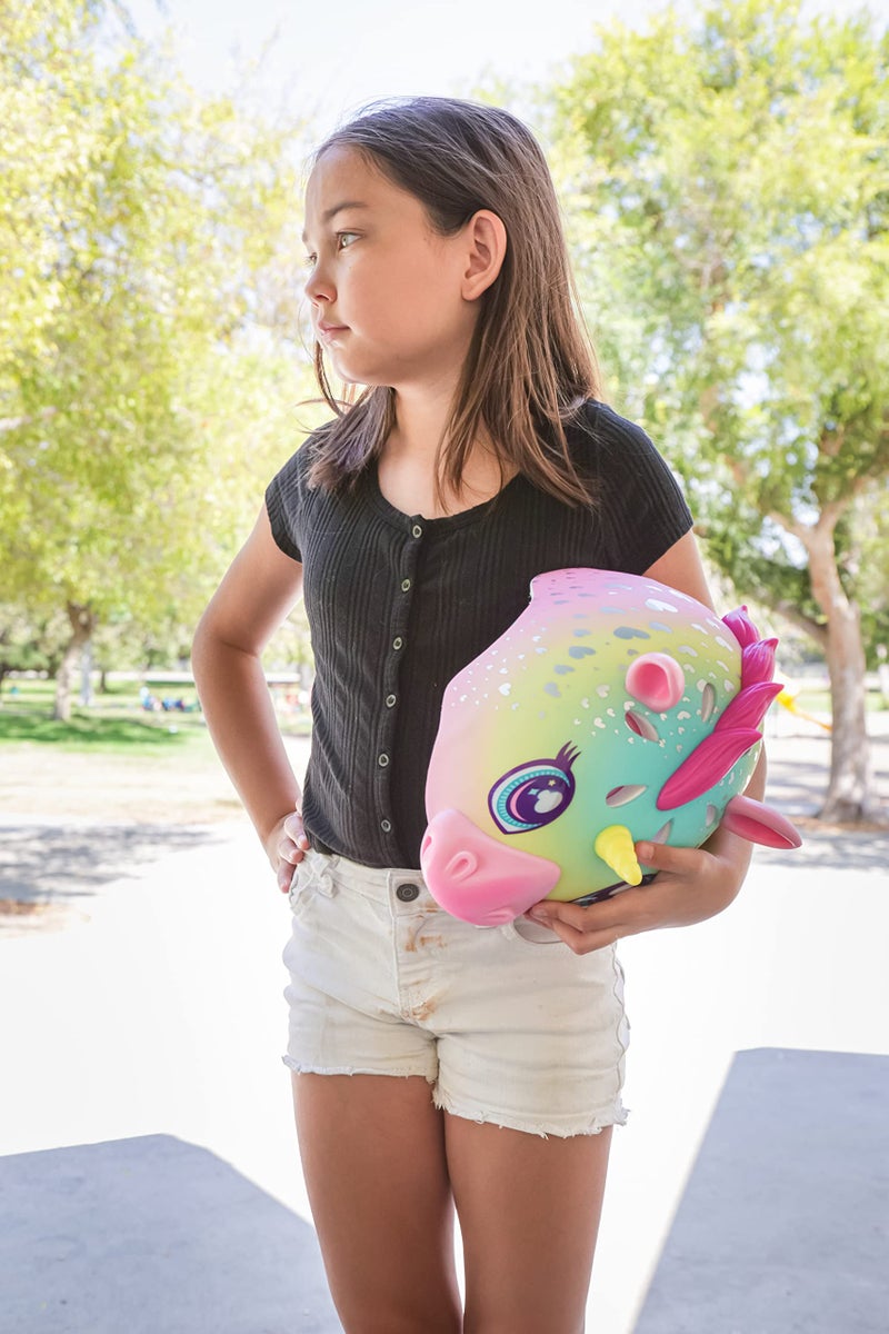 Casco Bambino Raskullz Sparklez Peace Love Kitty - Rosa - Leggero Per Età 3+