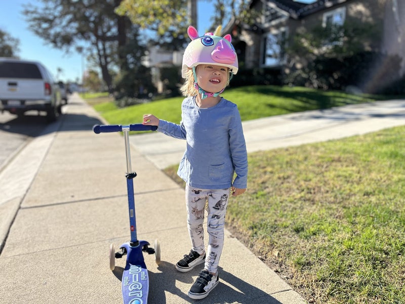 Raskullz Super Shimmer Corn Child Helmet 5+, Multi, 50-54 cm - Image 3