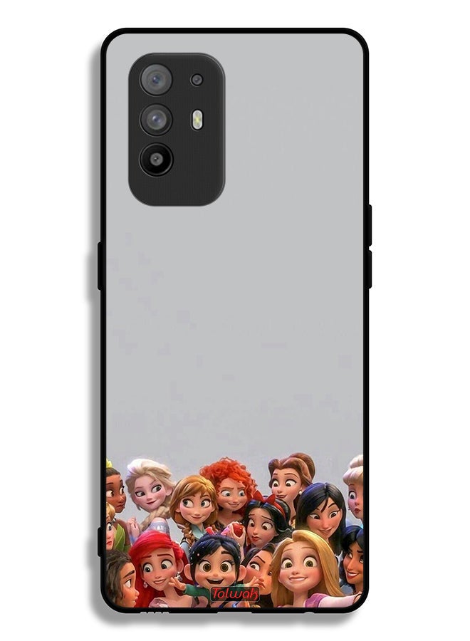 Tolwak Oppo F19 Pro Plus 5G Protective Case Cover Friends Forever - Image 2