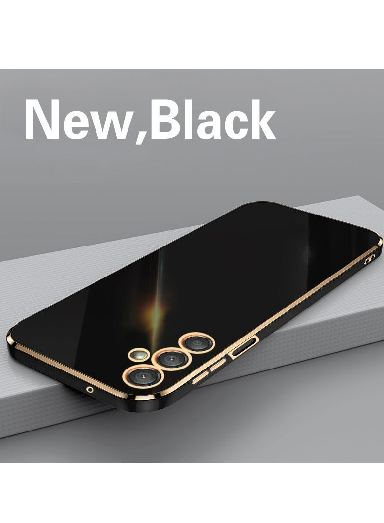 Samsung Galaxy A15 Mobile Phone Case Cover, Luxury Plating Soft Back Cover, Raised Full Camera Protection - Image 1