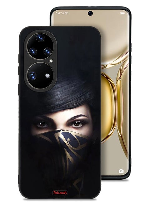 Huawei P50 Pro Protective Case Cover Hijab Girl