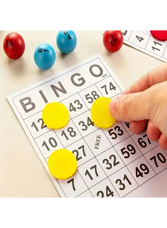 30pcs Reusable Bingo Card Set For Family Parties And Adult Logic Training Games - Image 3