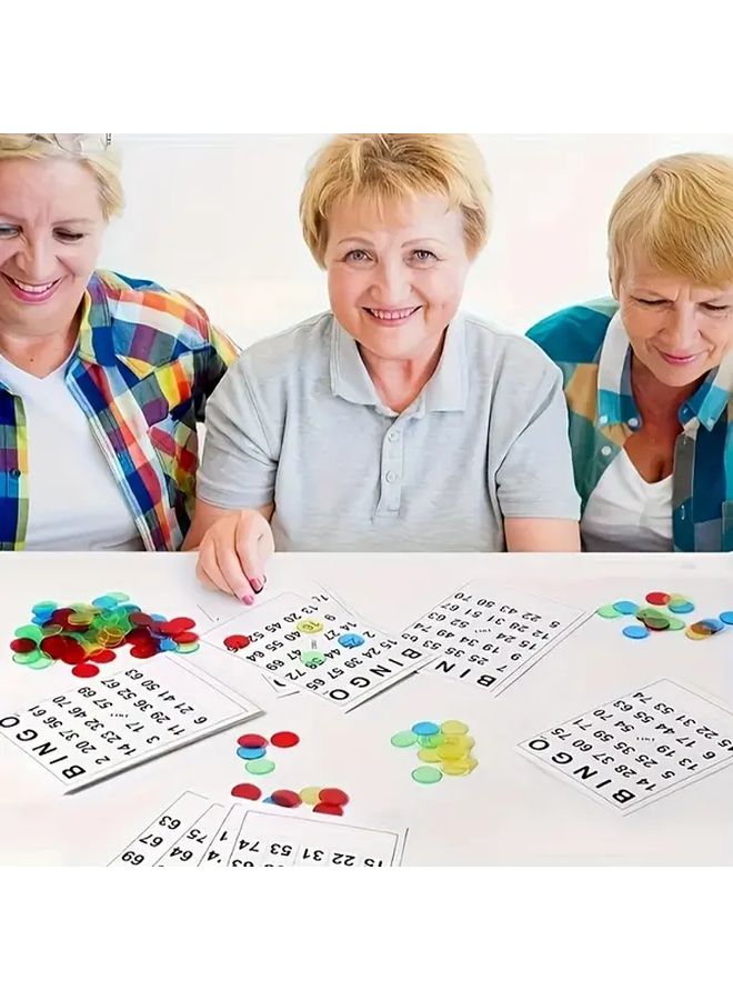 30pcs Reusable Bingo Card Set For Family Parties And Adult Logic Training Games - Image 5