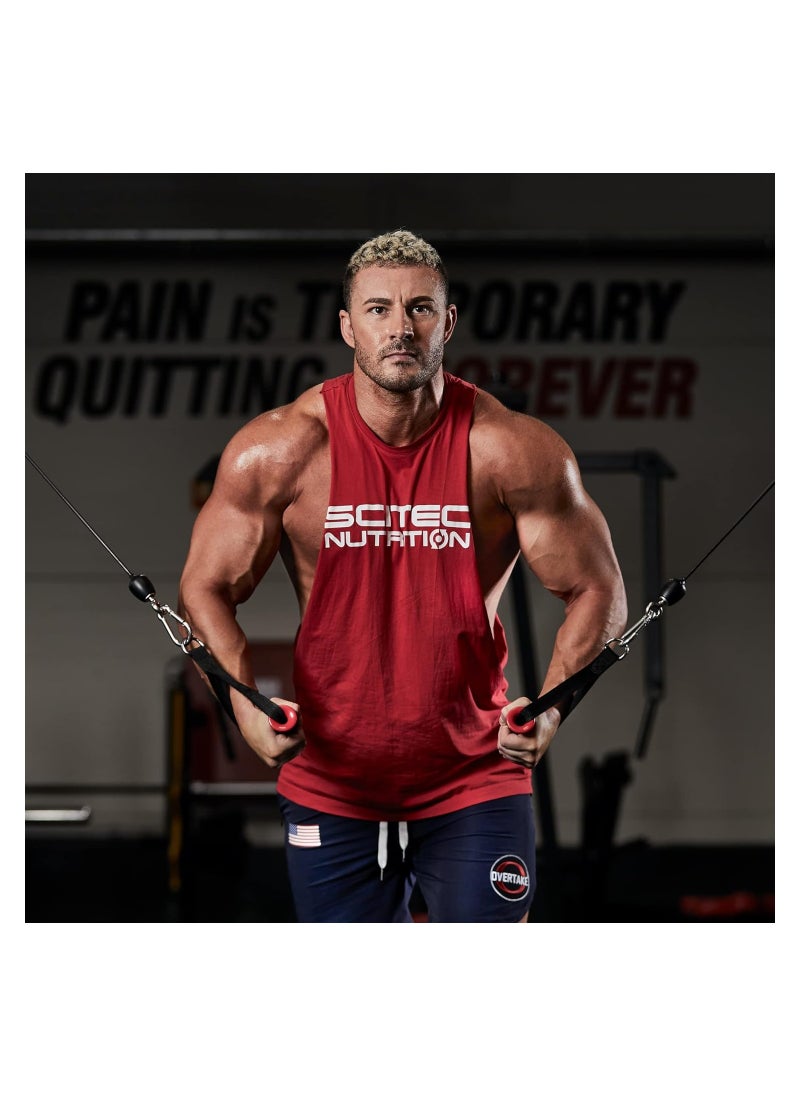 SCITEC NUTRITION - 100% Whey Isolate, Flavored Drink Powder with Whey Protein Isolate, L-Glutamine, L-Arginine and Sweeteners, Sugar-free, Gluten-free and Palm Oil-free, 700 g, Strawberry-White chocolate - Image 1