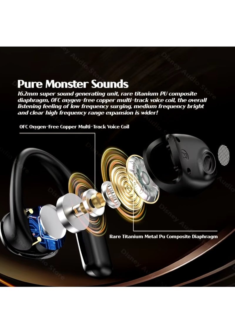 Monster Open AC311 Bloetet 5.4 Earphones Ipx5 Waterproof Wireless Earphones Island Noise Reduction Earphones with Microphone - Image 5