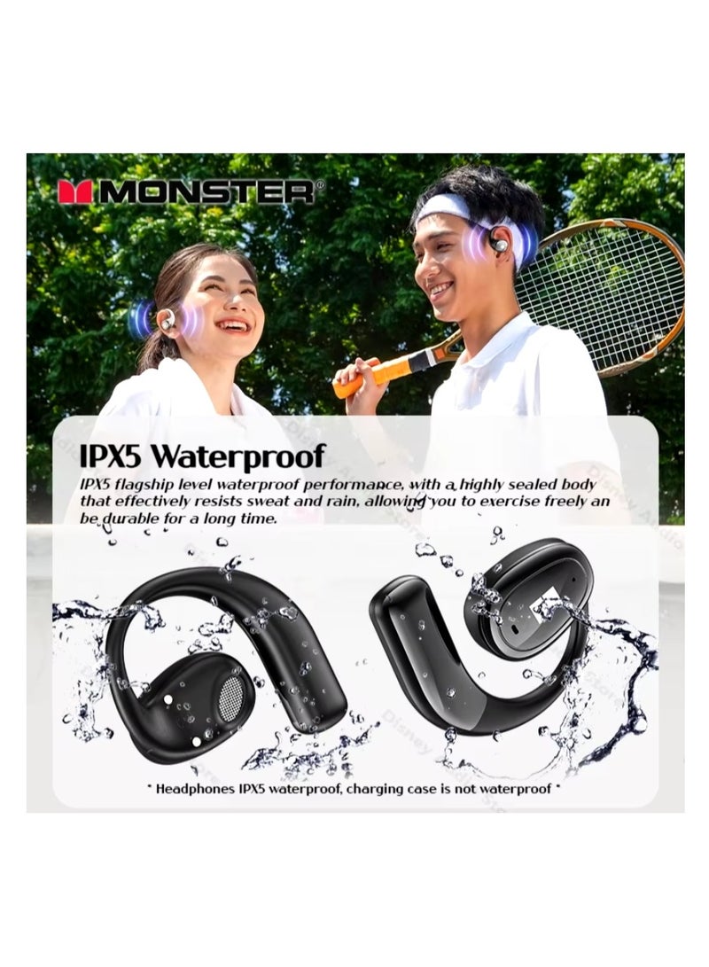 Monster Open AC311 Bloetet 5.4 Earphones Ipx5 Waterproof Wireless Earphones Island Noise Reduction Earphones with Microphone - Image 3