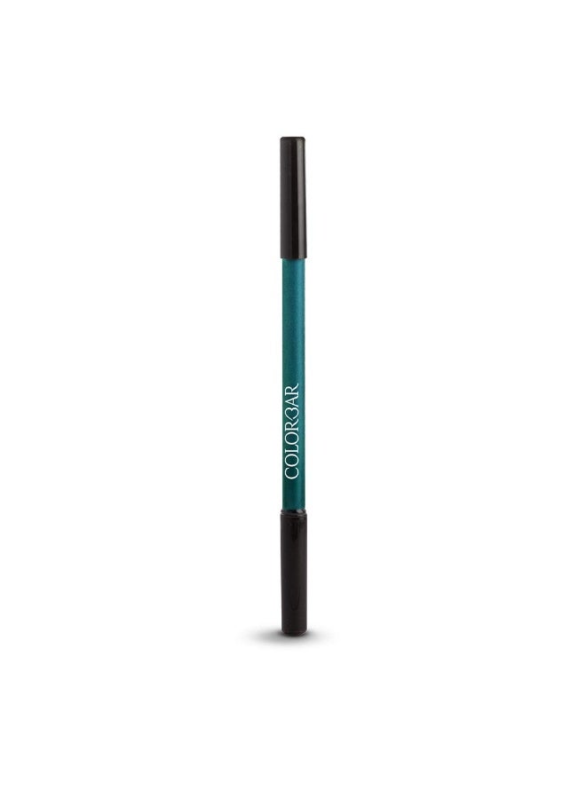 Colorbar Just Smoky Kajal, Just Teal, 1.2g | Waterproof and non-transfer | Lasts upto 12 hours | Paraben Free - Image 1