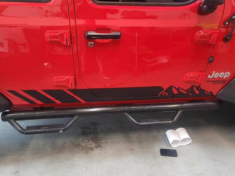 Bubbles Designs Mountain Stripes Decals Stickers Graphics Compatible with Jeep Wrangler JK – JL All Generations (958MB) - Image 2