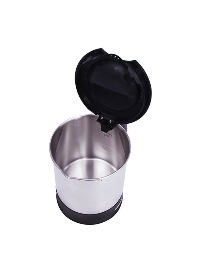 GEEPAS Electric Kettle Stainless Steel Housing | Boil Dry And Overheat Protection |Automatic Cutoff, 360 Degree Rotatable Base 1 L 1200 W GK5418N Silver/Black - Image 4