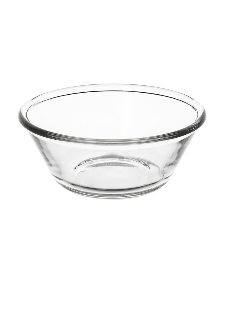Bowl, clear glass15 cm - Image 1