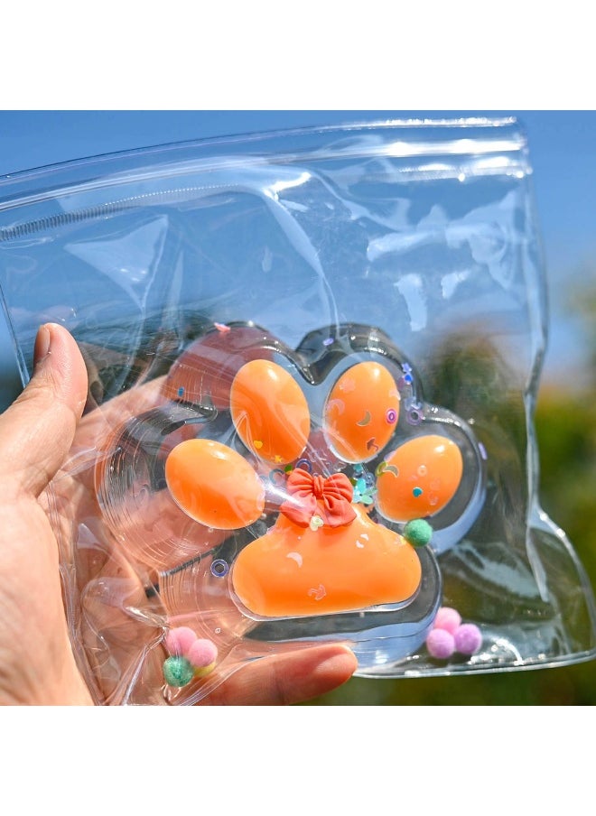 Ultra-Soft Cat Paw Squeeze Stress Relief Toy 