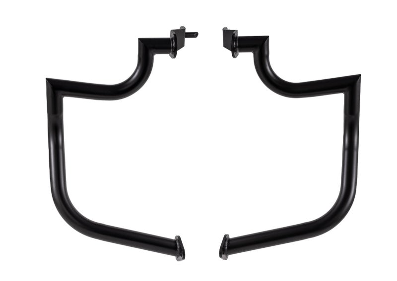 Kinglemc Mustache Engine Guard Highway Crash Bar for Suzuki Boulevard M109 M109R 06-2025 (Black) - Image 1