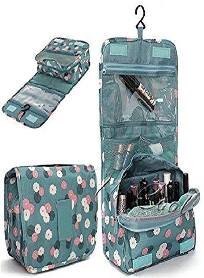 Moxtiza Hanging Toiletry Bag Travel Women Men Water-Resistant Traveling Pouch Organizer compartments Multi-Function Material Accessories Bathroom Shaving Cosmetic Storage Bag (Multi Color) - Image 4