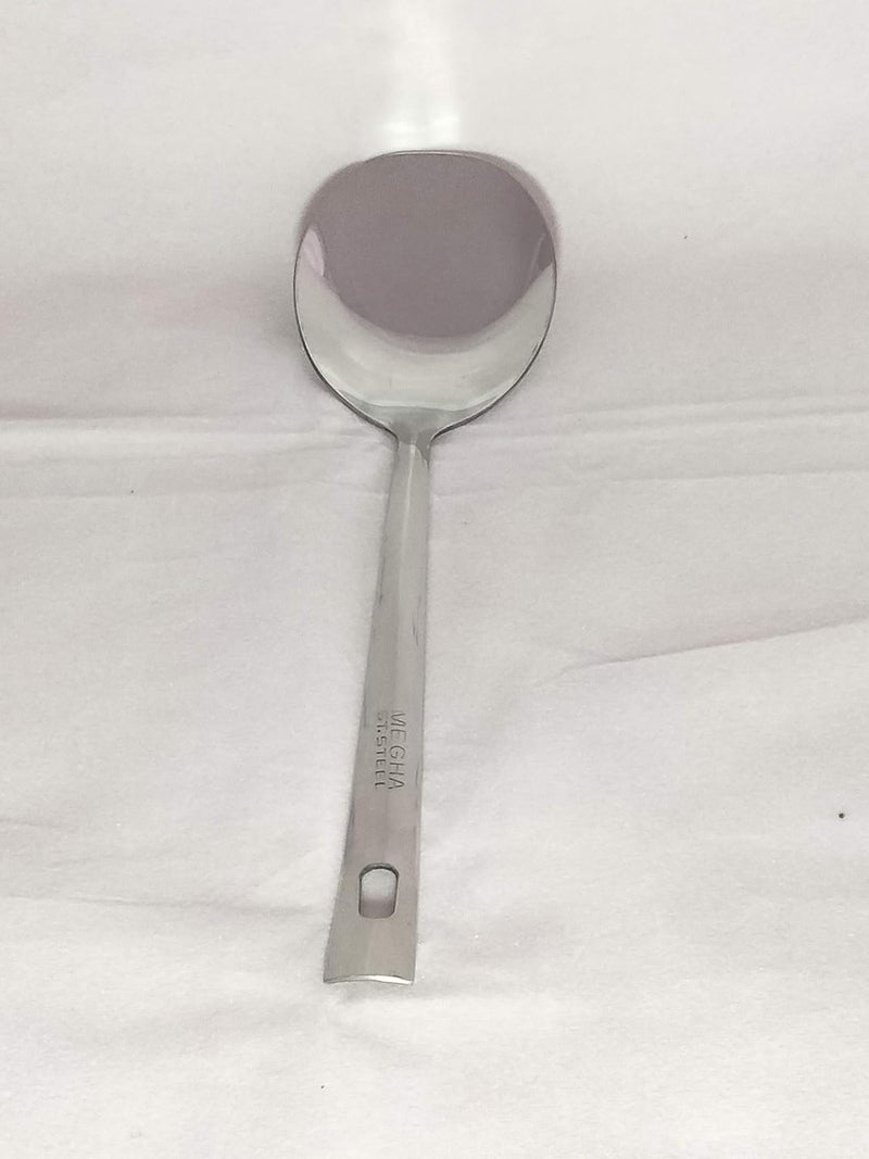Va Sun Stainless Steel Cooking and Serving Spoons Set of 5 16 Guage Heavy Stainless Steel Spoons - Image 5