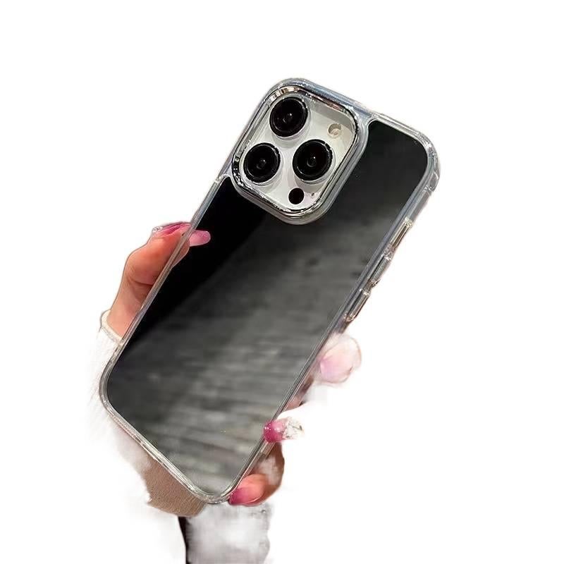 غطاء واقي | حماية من السقوط | مقاومة بصمات الأصابع | مقاوم للصدمات لـ iPhone 14 / 14 Plus / 14 Pro / 14 Pro Max | Mirror - Image 3