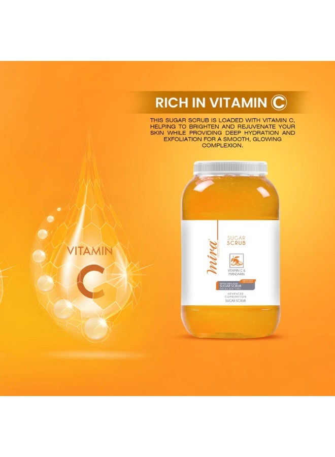 ميرا مقشر ميرا الاحترافي للقدم والجسم بالسكر وفيتامين سي واليوسفي 5 كجم - Image 5