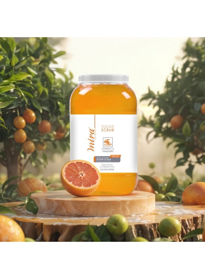 ميرا مقشر ميرا الاحترافي للقدم والجسم بالسكر وفيتامين سي واليوسفي 5 كجم - Image 4