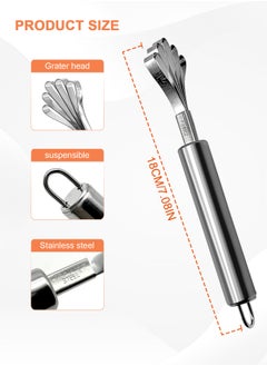 WinHolder Coconut Shaver Stainless Steel Fish Skin Scale Sc Remover Kitchen Peeler Cleaning Tool  - Image 4