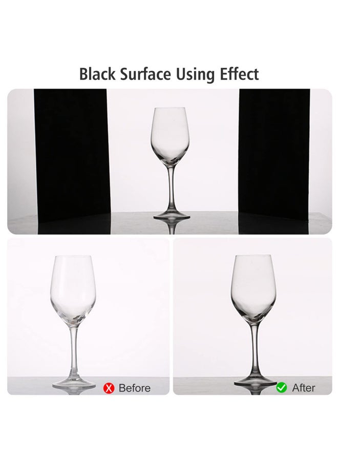 3 في 1 لوح تصوير من الورق المقوى/الكرتون - عاكس قابل للطي ومشتت للضوء لتصوير المنتجات والحياة الساكنة والطعام بمقاس A4 - Image 2