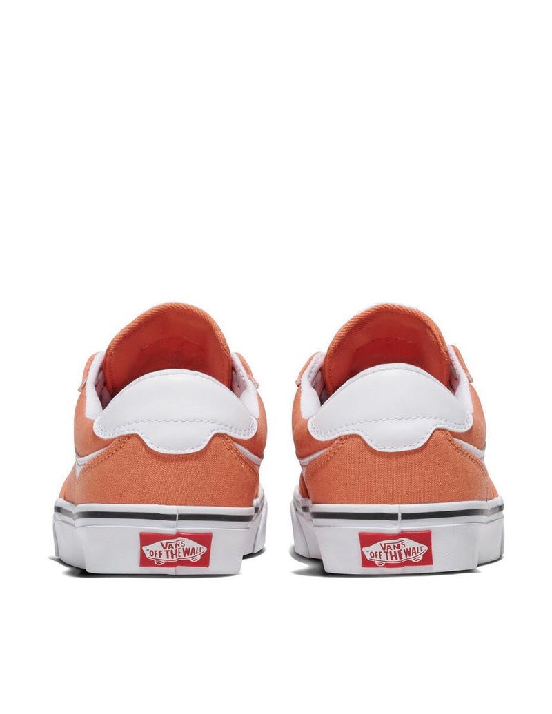 Vans Women's Brooklyn LS Shoe | Low-Top Sneakers for Everyday Wear, Walking, Work & Fashion, Canvas Coral Rust, 8 - Image 4