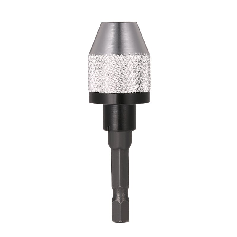 Mini Portable 0.3-6.5mm Electric Grinder Quick Change Drill Chuck with 6.35mm 1/4" Hex Shank Universal Drill Bit Converter Screwdriver Impact Driver Adaptor - Image 3