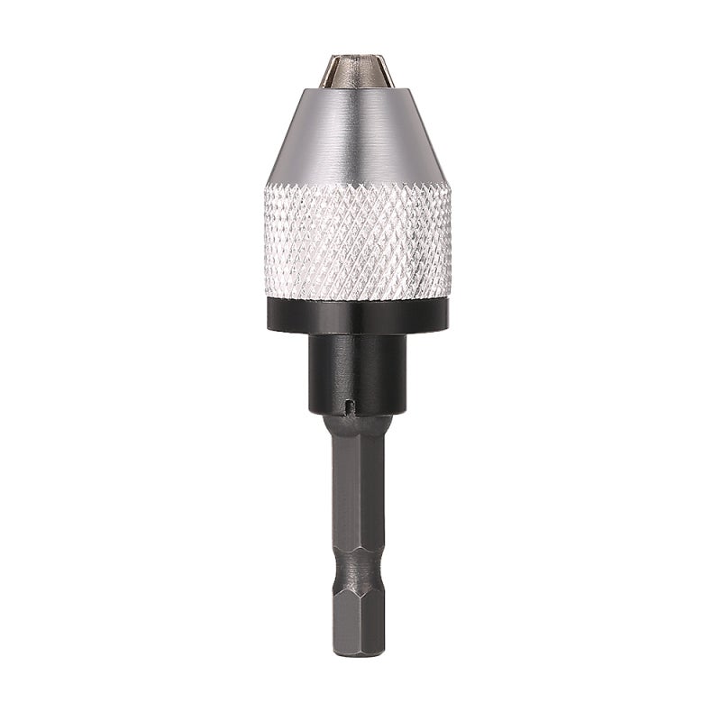 Mini Portable 0.3-6.5mm Electric Grinder Quick Change Drill Chuck with 6.35mm 1/4" Hex Shank Universal Drill Bit Converter Screwdriver Impact Driver Adaptor - Image 5