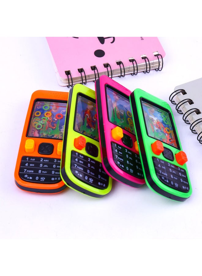 Ring Water Machine Nostalgic Toy Mobile Phone Modeling Water Machine Palm Game Machine Water Ring Game Machine Water Machine-Color:Small Robot Water Machine  - Image 4