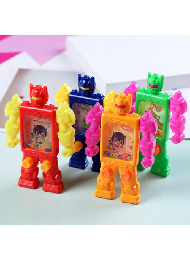 Ring Water Machine Nostalgic Toy Mobile Phone Modeling Water Machine Palm Game Machine Water Ring Game Machine Water Machine-Color:Small Robot Water Machine  - Image 1