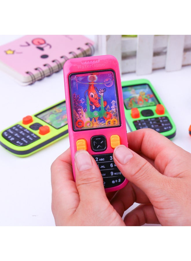 Ring Water Machine Nostalgic Toy Mobile Phone Modeling Water Machine Palm Game Machine Water Ring Game Machine Water Machine-Color:Small Robot Water Machine  - Image 2