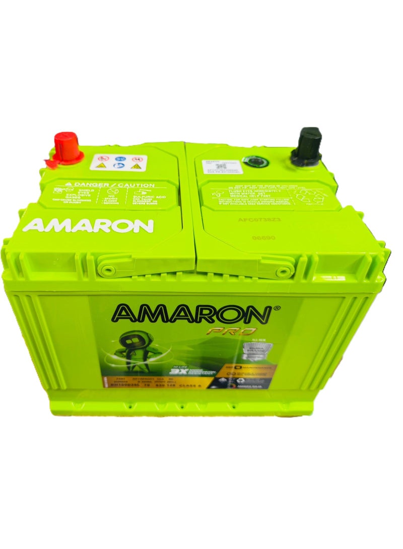 Amaron Car Battery 12V 70AH 100D26L/80D26L - Image 2