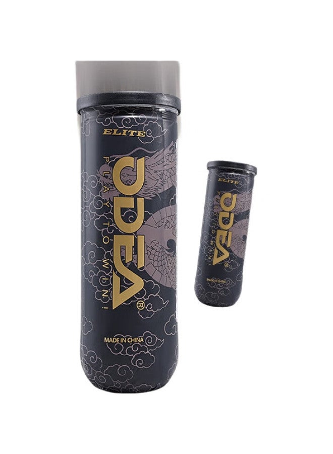 Odear (Odear) Tennis 3-Pack Elite Player Match Tennis Club Advanced Training Tennis Dragon Pattern Canister - Image 2