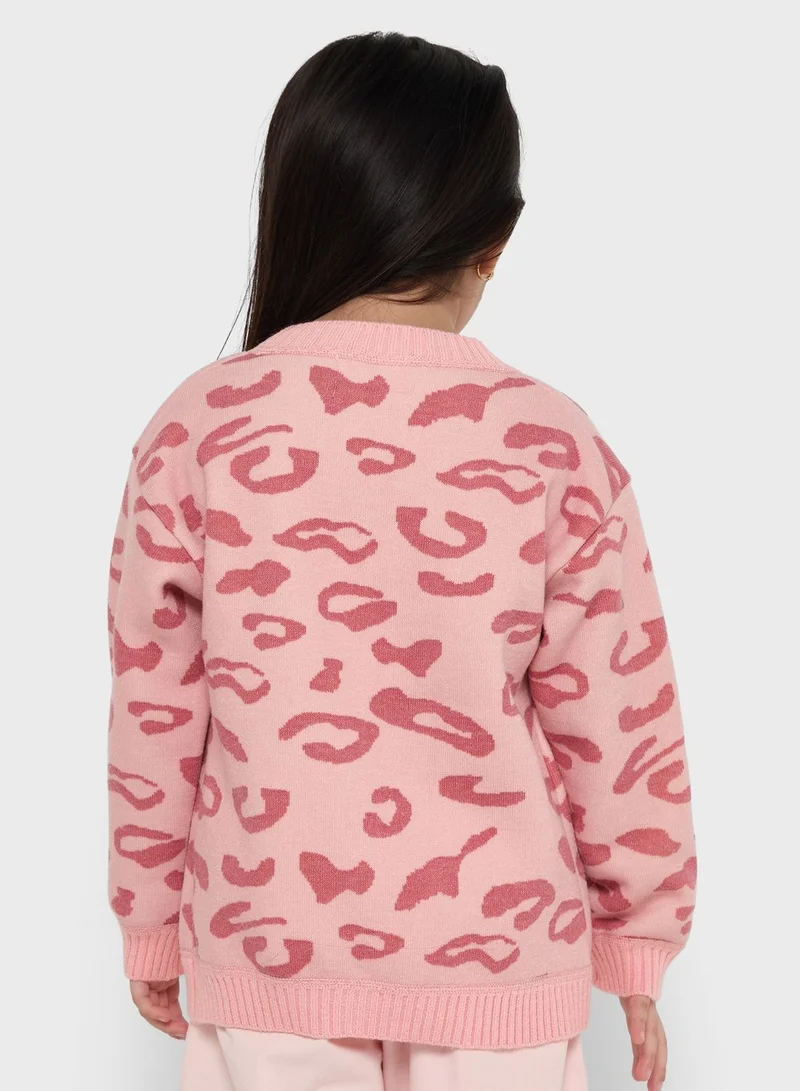 Pinata Printed Cardigan