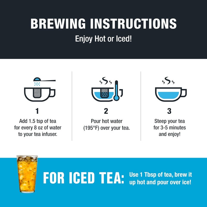 Tiesta Tea شاي تييستا تي Passion Berry Jolt - شاي أسود بنكهة توت العليق وفاكهة العاطفة - Image 5