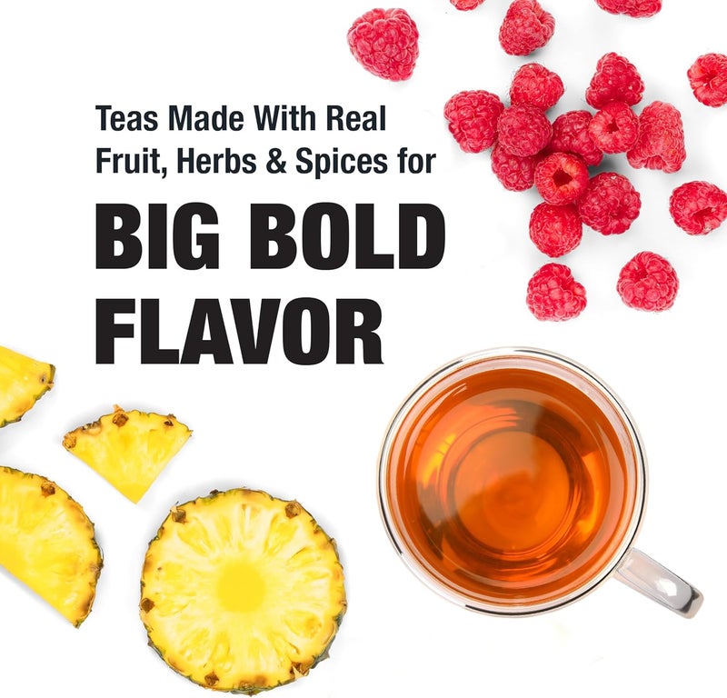 Tiesta Tea شاي تييستا تي Passion Berry Jolt - شاي أسود بنكهة توت العليق وفاكهة العاطفة - Image 4