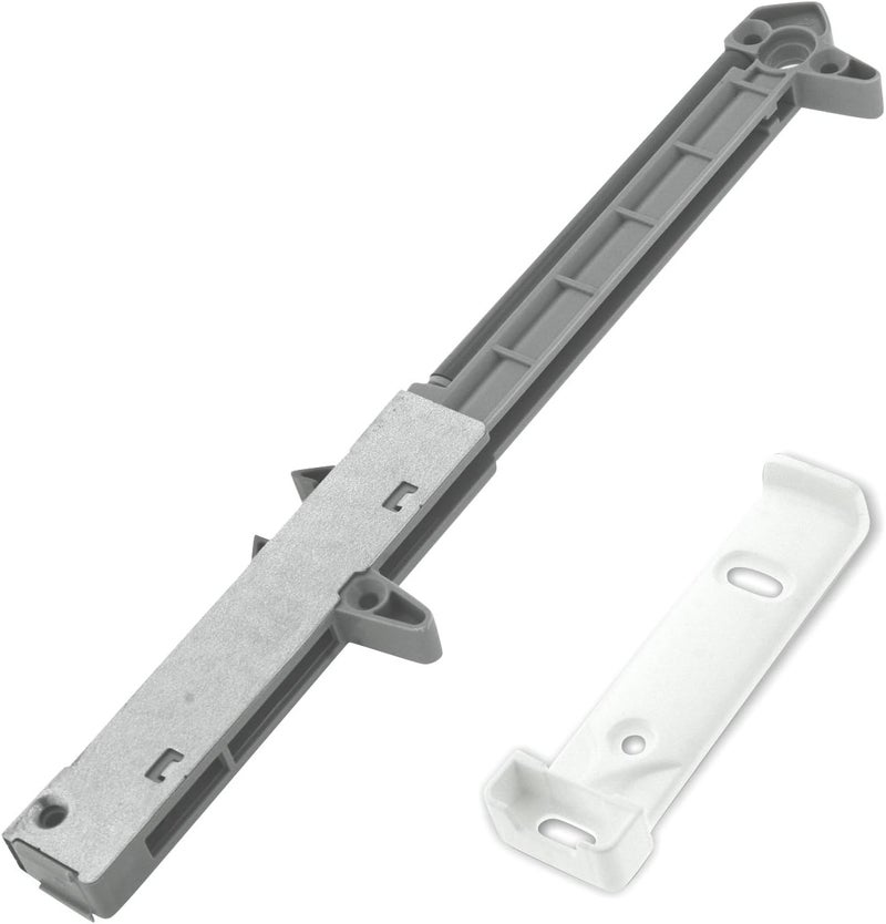 ROK 10-Pack Hardware Soft Close for Wood Drawers/Soft Close Drawer Adapter/Add-On/Retrofit (White), SCD104W - Image 1