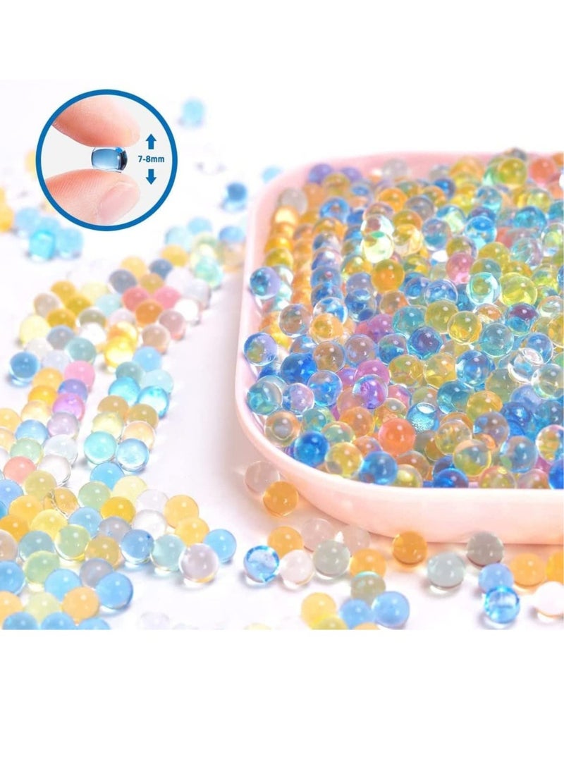 LEDIN Gel Ball Blaster Refill Ammo Water Bullets Beads Compatible with Gel Blasters Ammo Splatter Ball GuGel Ball Blaster Refill Ammo Water Bullets Beads Compatible with Gel Blasters Ammo Splatter Ball Gun Ammo 7.5 mm (20 Pack-10,000 Rounds Per Pack) - Image 3