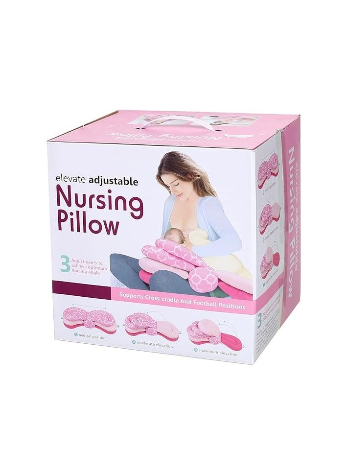 Nursing Pillow Infant Soft Cotton Adjustable Multifunction For Mom - Image 1