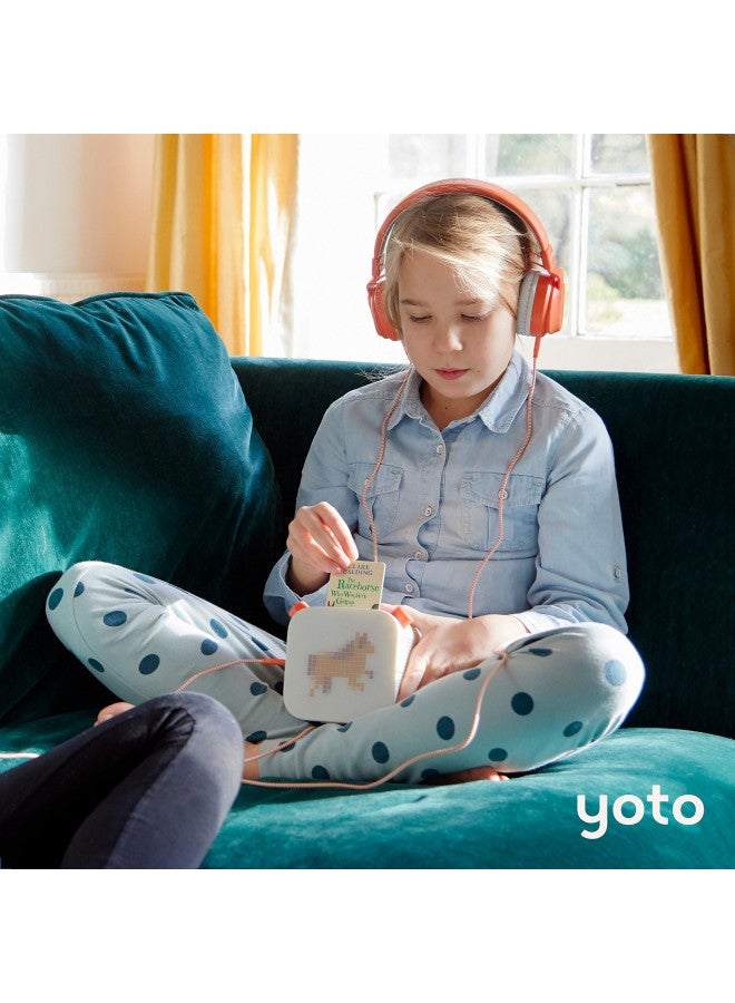 YOTO Yoto Wired Headphones Kids Accessories, Lightweight Adjustable & Foldable Over-Ear Headphones with Travel Bag, Volume-Limiting for Safe Listening & Daisy Chain Feature for Audio Sharing - Image 4