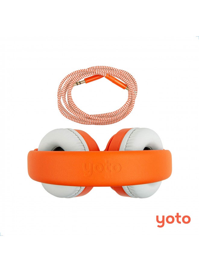YOTO Yoto Wired Headphones Kids Accessories, Lightweight Adjustable & Foldable Over-Ear Headphones with Travel Bag, Volume-Limiting for Safe Listening & Daisy Chain Feature for Audio Sharing - Image 3