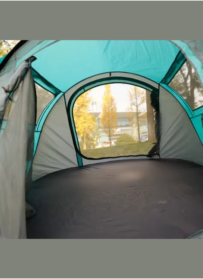 Pop up camping tent Double Layer 4 People  Outside Hand Throw Beach Quickly Open Fully Automatic Family Glamping Camping outdoor Tent(200*140*110)CM - pzsku/Z34C9B6E6F9D410478760Z/45/_/1724781101/5d096366-afbe-4011-a5e1-383356030b7d