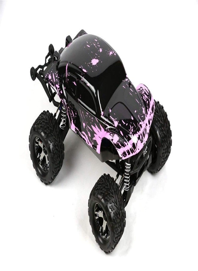 SummitLink Compatible Custom Body Muddy Pink Over Black Replacement for 1/10 Scale RC Car or Truck (Truck not Included) STB-BP-01 - Image 4