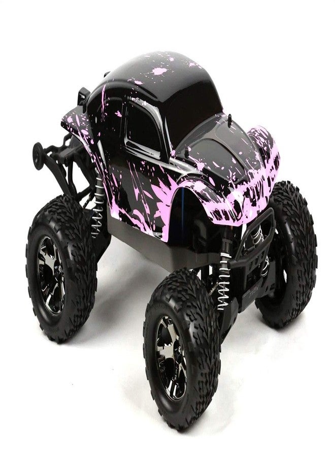 SummitLink Compatible Custom Body Muddy Pink Over Black Replacement for 1/10 Scale RC Car or Truck (Truck not Included) STB-BP-01 - Image 2