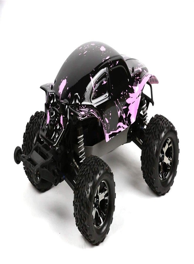 SummitLink Compatible Custom Body Muddy Pink Over Black Replacement for 1/10 Scale RC Car or Truck (Truck not Included) STB-BP-01 - Image 5