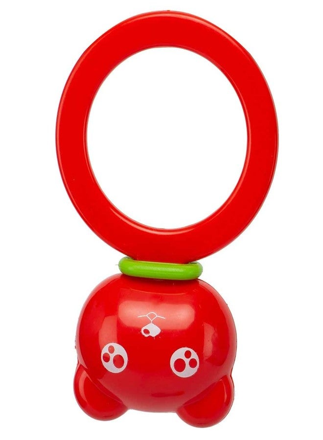 YUIOP - Rattle Set & Teether Toy - Ergonomic Grip - Melodious Sound - Smooth Rolling - Baby Toys - Attractive Colors - Baby Safe (3 Pcs (Combo 1)) - Image 5