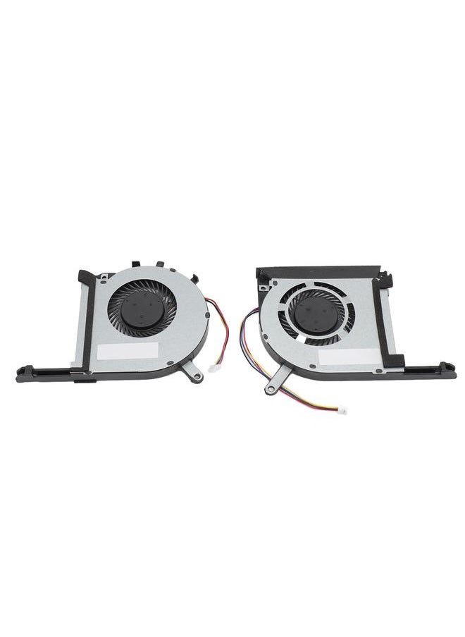 Thoraya Laptop Cooling Fan 4 Pin Replacement Cooling Fan for ASUS TUF505 TUF506 TUF565 TUF566 TUF705 TUF706 Laptops DC 5V 0.5A CPU and GPU Cooling Fan  - Image 1