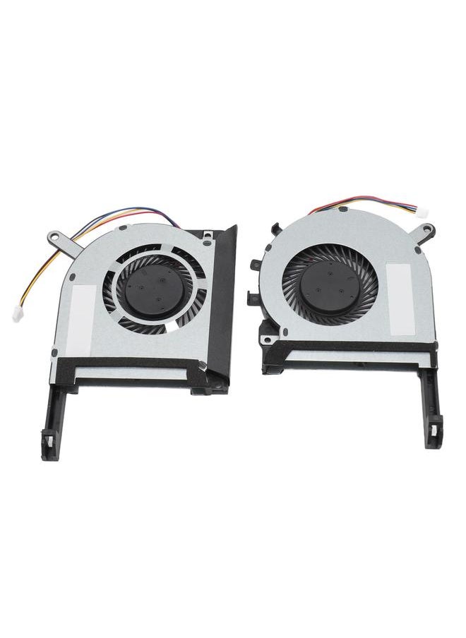 Thoraya Laptop Cooling Fan 4 Pin Replacement Cooling Fan for ASUS TUF505 TUF506 TUF565 TUF566 TUF705 TUF706 Laptops DC 5V 0.5A CPU and GPU Cooling Fan  - Image 4