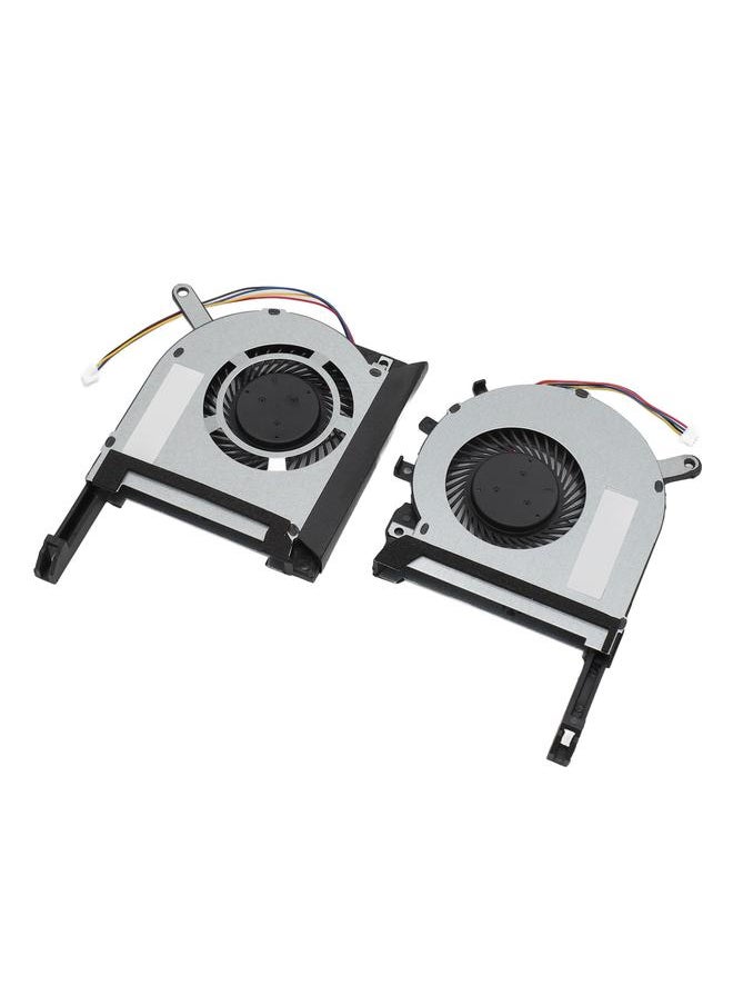 Thoraya Laptop Cooling Fan 4 Pin Replacement Cooling Fan for ASUS TUF505 TUF506 TUF565 TUF566 TUF705 TUF706 Laptops DC 5V 0.5A CPU and GPU Cooling Fan  - Image 3