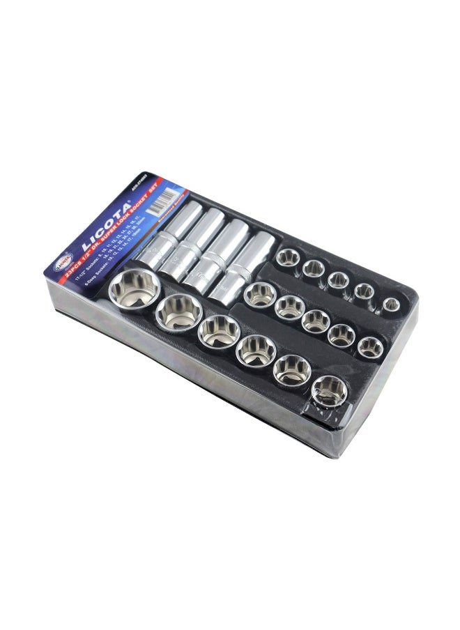 LICOTA 23 Pieces 1/2 Super Lock Socket Ack 274003  - Image 1